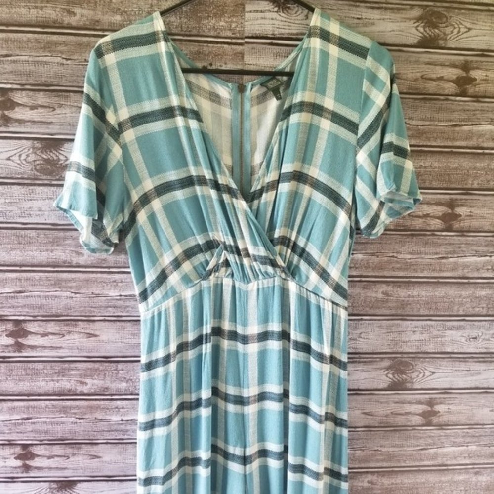Wild Fable Plaid Jumpsuit Size S